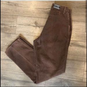 Brown Rocky Mountain Jeans